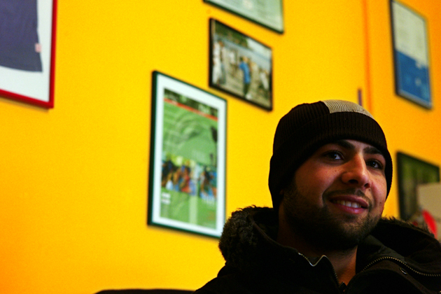 Osman Mustafaj, refugiado comprometido.